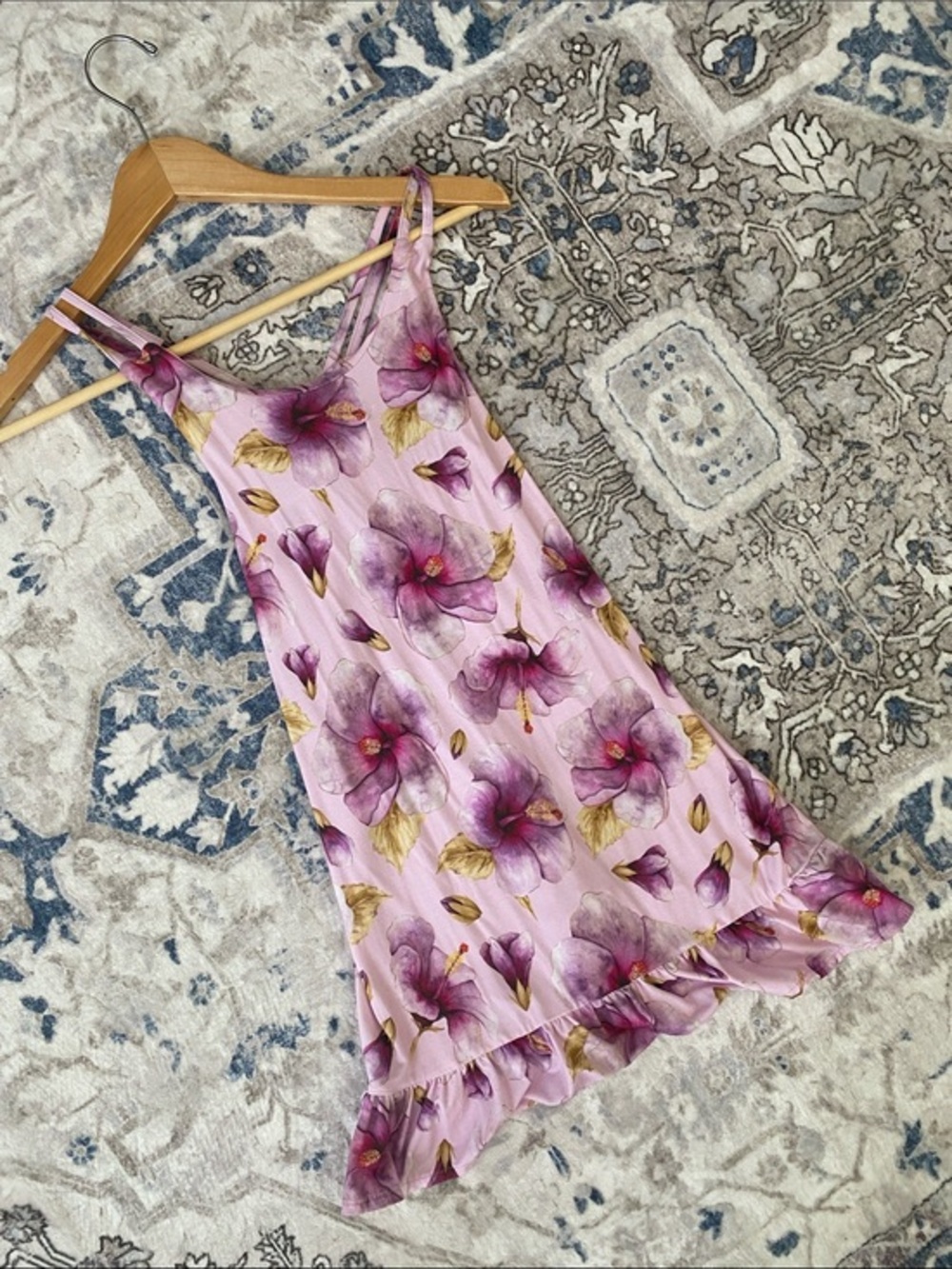 Like new! Coco Moon Hawaii Hibiscus Floral Dress For Girls (7)